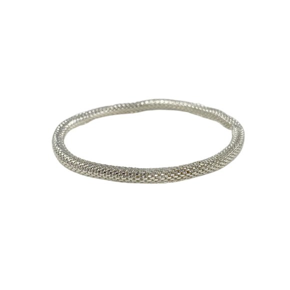 Mesh Chain Stretch Trio Silver/Gold/Rose Gold - Picture 5 of 7